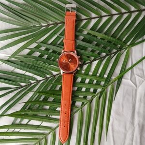 New Orange Geneva Platinum Watch